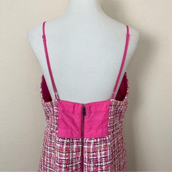 House of Harlow 1960 Pink Candy Tweed Dress - Picture 8 of 11